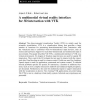A multimodal virtual reality interface for 3D interaction with VTK