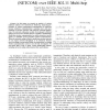 A NETwork COding based Multicasting (NETCOM) over IEEE 802.11 Multi-hop