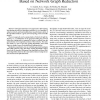 A New Class of QoS Routing Strategies Based on Network Graph Reduction