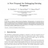 A New Proposal for Debugging Datalog Programs