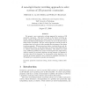 A non-rigid cluster rewriting approach to solve systems of 3D geometric constraints