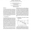 A novel analog-digital flash converter architecture based on capacitive threshold gates