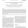 A novel mechanism for providing service differentiation over CATV network