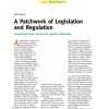 A Patchwork of Legislation and Regulation