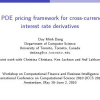 A PDE pricing framework for cross-currency interest rate derivatives