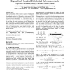 A physical model for the transient response of capacitively loaded distributed rlc interconnects