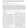 A Possible Development of Marine Internet: A Large Scale Cooperative Heterogeneous Wireless Network