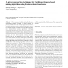 A privacy-preserving technique for Euclidean distance-based mining algorithms using Fourier-related transforms