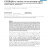 A procedure for the estimation over time of metabolic fluxes in scenarios where measurements are uncertain and/or insufficient