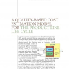 A quality-based cost estimation model for the product line life cycle