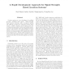 A Rapid Development Approach for Signal Strength Based Location Systems
