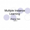 A regularization framework for multiple-instance learning