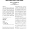 A resilient packet-forwarding scheme against maliciously packet-dropping nodes in sensor networks