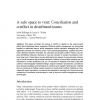 A safe space to vent: Conciliation and conflict in distributed teams