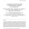 A scalable supervised algorithm for dimensionality reduction on streaming data