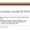 A Security Concept for OLAP