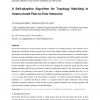 A Self-adaptive Algorithm for Topology Matching in Unstructured Peer-to-Peer Networks
