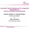 A Semantic Based Framework for Supporting Negotiation in Service Oriented Architectures