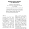 A semiotic approach to the control of semi-autonomous robots