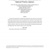 A simple proof for the constructions of optical priority queues
