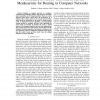 A Simulated Evolution-Tabu search hybrid metaheuristic for routing in computer networks