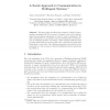 A Social Approach to Communication in Multiagent Systems