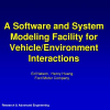 A Software and System Modeling Facility for Vehicle Environment Interactions