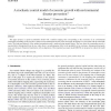 A stochastic control model of economic growth with environmental disaster prevention