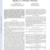 A stochastic geometry model for the best signal quality in a wireless network
