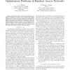 A structural property of solutions to path optimization problems in random access networks