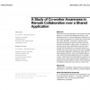 A study of co-worker awareness in remote collaboration over a shared application