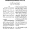 A Study of Shape Similarity for Temporal Surface Sequences of People