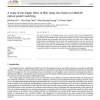 A study of the length effect of fiber delay line based on CSMA/CP optical packet switching