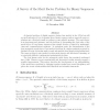 A Survey of the Merit Factor Problem for Binary Sequences
