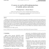 A survey on real-world implementations of mobile ad-hoc networks