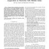 A Swarm-Intelligence-Based Protocol for Data Acquisition in Networks with Mobile Sinks