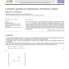 A symmetric algorithm for hyperharmonic and Fibonacci numbers