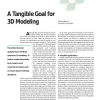 A Tangible Goal for 3D Modeling