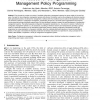 A Testbed for Configuration Management Policy Programming