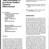 A Theory of Task/Technology Fit and Group Support Systems Effectiveness