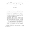 A Threshold Phenomenon for Random Independent Sets in the Discrete Hypercube