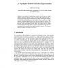 A Topological Method of Surface Representation