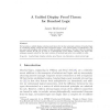 A Unified Display Proof Theory for Bunched Logic