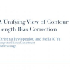 A Unifying View of Contour Length Bias Correction