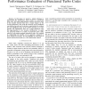 A Union Bound Approximation for Rapid Performance Evaluation of Punctured Turbo Codes