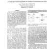 A VLSI Self-Compacting Buffer for DAMQ Communication Switches