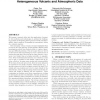 A volcano erupts: semantically mediated integration of heterogeneous volcanic and atmospheric data