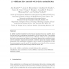 A wildland fire model with data assimilation
