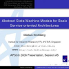 Abstract State Machine Models for Basic Service-Oriented Architectures