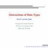 Abstractions of data types